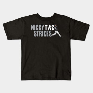 Nick Madrigal Nicky Two Strikes Kids T-Shirt